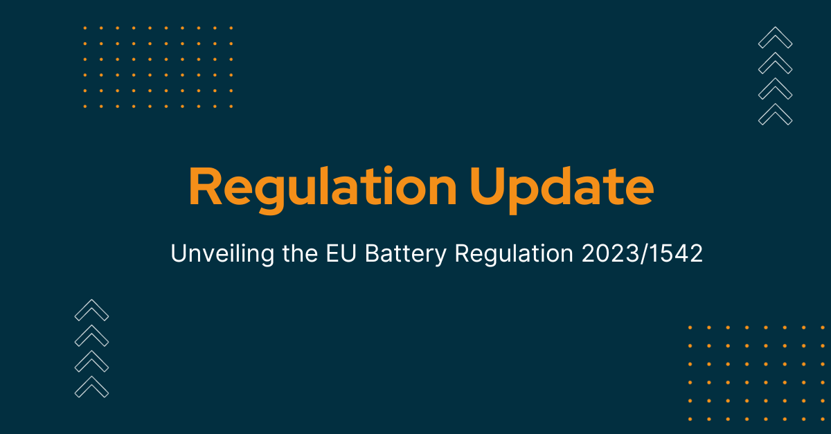 Les batteries VTC adoptent la nouvelle directive européenne 2023/1542 sur les batteries
